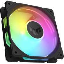 Asus Tuf Gaming TR120 ARGB 120 mm korpuso ventiliatorius, juodas Asus Tuf Gaming TR120 ARGB 120 mm korpuso ventiliatorius, juodas