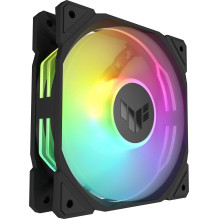 Asus Tuf Gaming TR120 ARGB 120 mm korpuso ventiliatorius, juodas Asus Tuf Gaming TR120 ARGB 120 mm korpuso ventiliatorius, juodas
