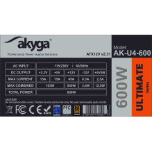 Akyga Ultimate AK-U4-600 (600 W) Akyga Ultimate AK-U4-600 (600 W)