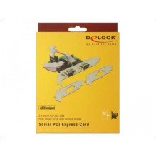 DELOCK DeLOCK PCI Express 2 x Serial RS-232 High Speed 921K DELOCK DeLOCK PCI Express 2 x Serial RS-232 High Speed 921K