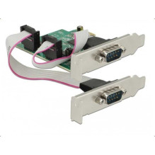 DELOCK DeLOCK PCI Express 2 x Serial RS-232 High Speed 921K DELOCK DeLOCK PCI Express 2 x Serial RS-232 High Speed 921K