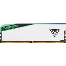 Patriot Viper Elite 5 RGB balta 16GB DDR5 6000MHz DIMM PVER516G60C42W