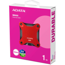 Adata ADATA SD620 1 TB, išorinis SSD (raudonas, Micro-USB-B 3.2 Gen 2 (10 Gb/s)) Adata ADATA SD620 1 TB, išorinis SSD (raudonas, Micro-USB-B 3.2 Gen 2 (10 Gb/s))