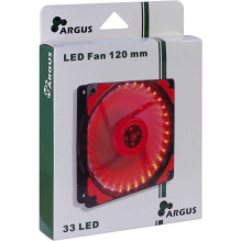 Inter-Tech Argus L-12025 Black / Red 120 mm Case Fan 88885413 Inter-Tech Argus L-12025 Black / Red 120 mm Case Fan 88885413
