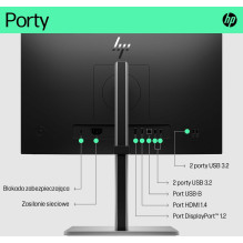HP E22 G5 21.5" IPS 16:9 Black / Silver HP E22 G5 21.5" IPS 16:9 Black / Silver