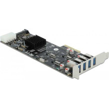 DELOCK DeLOCK PCIe x4 4x external SuperSpeed USB (USB 3.2 Gen 1) USB Type-A