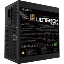 Gigabyte GP-UD750GM PG5 750W ATX 3.0 kompiuterio plokštė Gigabyte GP-UD750GM PG5 750W ATX 3.0 kompiuterio plokštė