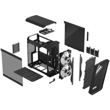Fractal Design Torrent Compact RGB Black TG Light Tint korpusas