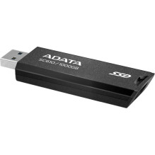 Adata ADATA SC610 1000 GB, External SSD (black, USB-A 3.2 Gen 2)