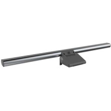 4Smarts 2in1 LightBar Pro monitoriaus LED lempa su FullHD internetine kamera, sidabrinė 4Smarts 2in1 LightBar Pro monitoriaus LED lempa su FullHD internetine kamera, sidabrinė