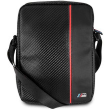 BMW BMTB8CAPRBK 8" Carbon Red Stripe Black