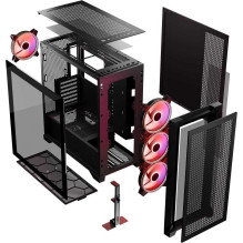 Modecom Volcano Expanse T Apex ARGB Black