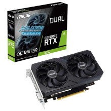 „Asus GeForce RTX 3050 Dual V2 OC“ 8 GB GDDR6 128 bitų vaizdo plokštė „Asus GeForce RTX 3050 Dual V2 OC“ 8 GB GDDR6 128 bitų vaizdo plokštė