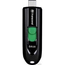 Transcend 64GB JetFlash 790C USB 3.2 juodas Transcend 64GB JetFlash 790C USB 3.2 juodas