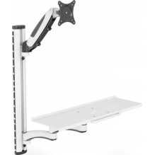 DIGITUS DA-90451 montavimo rinkinys monitoriui / klaviatūrai, juodas