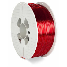 Verbatim 55062 PET-G Filament Red Transparent Verbatim 55062 PET-G Filament Red Transparent