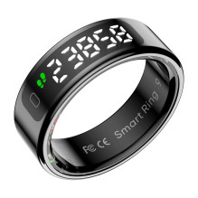 Išmanusis žiedas - COLMi R12 18,3 mm 8 dydis Juodas