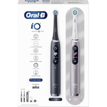 Oral-B iO9 Duo Black Onyx / Rose Quartz Oral-B iO9 Duo Black Onyx / Rose Quartz