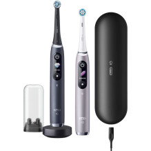 Oral-B iO9 Duo Black Onyx / Rose Quartz Oral-B iO9 Duo Black Onyx / Rose Quartz