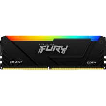 Kingston Fury Beast RGB Black 64GB DDR4 3200MHz DIMM KF432C16BB2AK2 / 64 Kingston Fury Beast RGB Black 64GB DDR4 3200MHz DIMM KF432C16BB2AK2 / 64