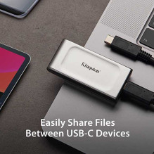„Kingston XS2000“ nešiojamas SSD diskas – 4 TB – USB-C 3.2 Gen 2x2 (20 Gb/s), „Kingston XS2000“ nešiojamas SSD diskas – 4 TB – USB-C 3.2 Gen 2x2 (20 Gb/s),