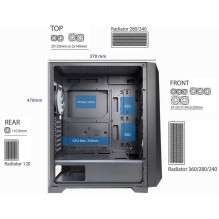 Xilence Performance A + Series X7 Black Xilence Performance A + Series X7 Black