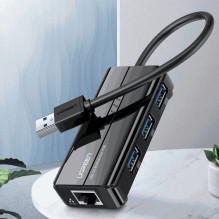 Ugreen 20265 Multifunctional Ethernet adapter 3 x USB 3.0, 1 x RJ45 Ugreen 20265 Multifunctional Ethernet adapter 3 x USB 3.0, 1 x RJ45