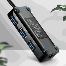 „Ugreen 20265“ daugiafunkcis eterneto adapteris, 3 x USB 3.0, 1 x RJ45