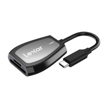 Atminties kortelių skaitytuvas - Lexar LRW470U-RNHNG USB-C UHS-II SD / microSD Skaitytuvas 312 MB / s LED Atminties kortelių skaitytuvas - Lexar LRW470U-RNHNG USB-C UHS-II SD / microSD Skaitytuvas 312 MB / s LED