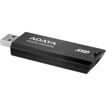 Adata ADATA SC610 2000 GB, external SSD (black, USB-A 3.2 Gen 2) Adata ADATA SC610 2000 GB, external SSD (black, USB-A 3.2 Gen 2)