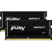 Kingston Fury Impact Black 2x16 GB DDR5 6000MHz SO-DIMM KF560S38IBK2-32