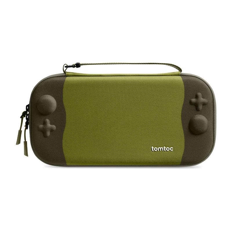 Nintendo Switch Dėklas - TOMTOC FancyCase-G05 Nintendo Switch 2 Plonas Dėklas Žalias
