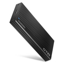 „Axagon Thin Rib Box“ M.2 USB 3.2 juodas EEM2-GTR „Axagon Thin Rib Box“ M.2 USB 3.2 juodas EEM2-GTR