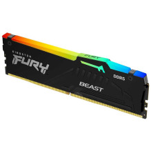 Kingston FURY Beast RGB Black 8GB DDR5 5600MHz DIMM KF556C36BBEA-8 Kingston FURY Beast RGB Black 8GB DDR5 5600MHz DIMM KF556C36BBEA-8