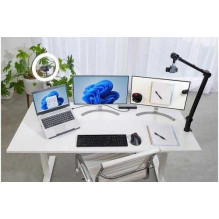 KENSINGTON Kensington A1020 swing arm with desk mount, black