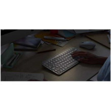 Logitech MX Keys Mini Minimalist Mac Pale grey