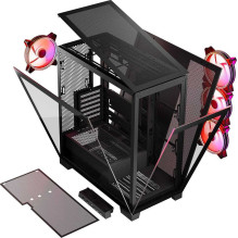 „Modecom Volcano Space Apex ARGB“ ausinės, juodos