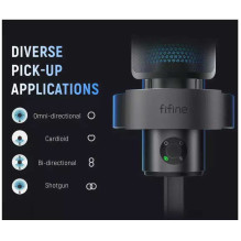 „Fifine A9 RGB“ juodas