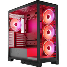 „Modecom Volcano Space Apex ARGB“ ausinės, juodos