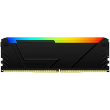 Kingston FURY Beast RGB Black 8GB DDR4 3600MHz DIMM KF436C17BB2A / 8 Kingston FURY Beast RGB Black 8GB DDR4 3600MHz DIMM KF436C17BB2A / 8