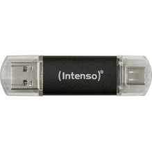 Intenso 64GB USB 3.2 atmintinė, su dviem USB atmintinėmis Intenso 64GB USB 3.2 atmintinė, su dviem USB atmintinėmis