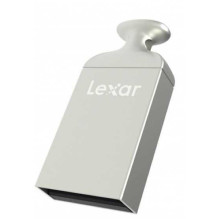Lexar 64GB JumpDrive M22 USB 2.0 sidabrinis