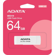 Adata 64GB UC310 USB 3.2 Balta Adata 64GB UC310 USB 3.2 Balta