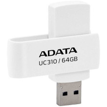 Adata 64GB UC310 USB 3.2 Balta Adata 64GB UC310 USB 3.2 Balta