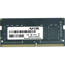 „Afox Green“ 8 GB DDR4 3200 MHz SO-DIMM AFSD48PH1P „Afox Green“ 8 GB DDR4 3200 MHz SO-DIMM AFSD48PH1P