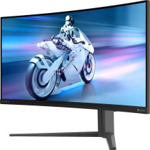 „Philips 34M2C6500/00“ 34' QD-OLED 21:9 išlenktas mėlynas / pilkas