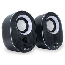 EQUIP Stereo (245333) Juoda / balta EQUIP Stereo (245333) Juoda / balta