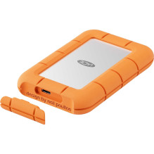 Lacie LaCie Tvirtas mini SSD 2 TB, Išorinis SSD (oranžinė / sidabrinė, USB-C 3.2 Gen.