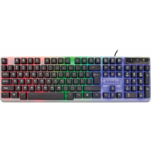 Rebeltec NEON žaidimų klaviatūra, juoda