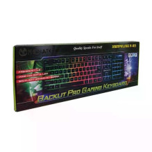 Rebeltec NEON žaidimų klaviatūra, juoda